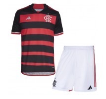 Flamengo Koszulka Podstawowa dzieci 2024-25 Krótki Rękaw (+ krótkie spodenki)